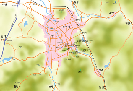 지도부분- 전주권